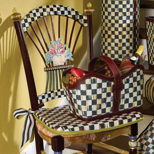 Courtly Check Seat Cushion