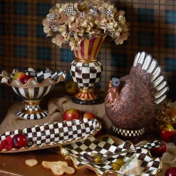 Courtly Check Serving Platter