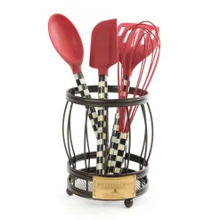 Courtly Check Spatula - Red