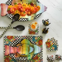 Courtly Check Spoon - Black