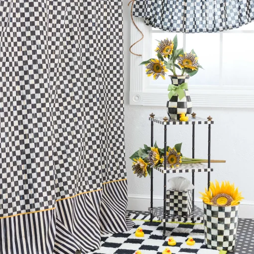 Courtly Check Sunflower - Yellow