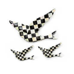 Courtly Check Swallowtail Duo Wall Decor