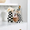 Courtly Check Tall Vase & Bouquet Set