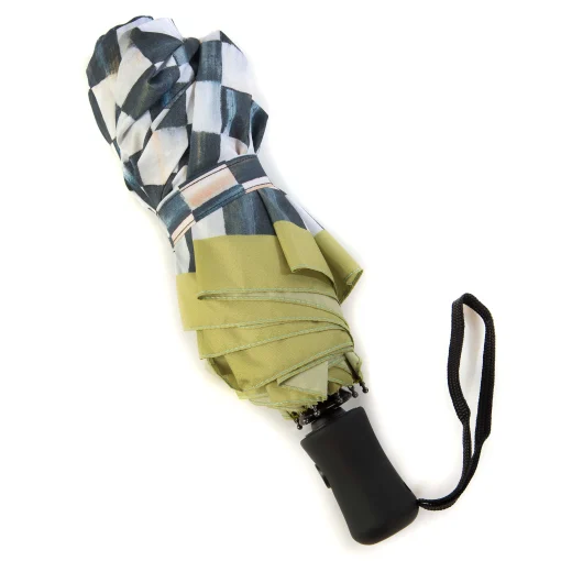 Courtly Check Travel Umbrella