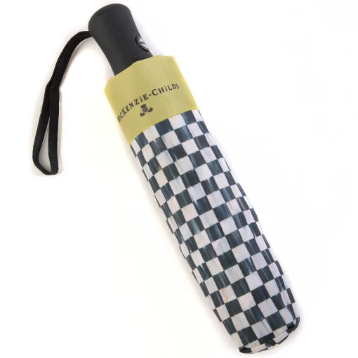 Courtly Check Travel Umbrella