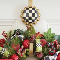 Courtly Check Wreath Hanger