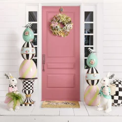 Courtly Check Wreath Hanger
