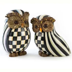Courtly Stripe Owl