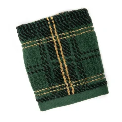 Evergreen Plaid Washcloth