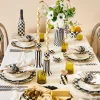 Fishnet Dinner Candles - Gold - Set Of 2