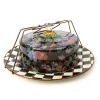 Flower Market Cake Carrier - Black