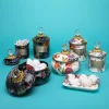 Flower Market Demi Canister - White