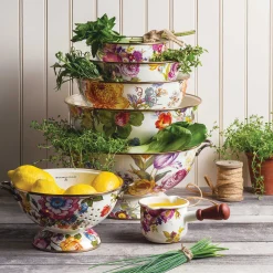 Flower Market Extra Large Everyday Bowl - White