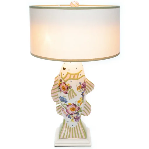Flower Market Fish Table Lamp