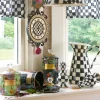Flower Market Large Canister - Black