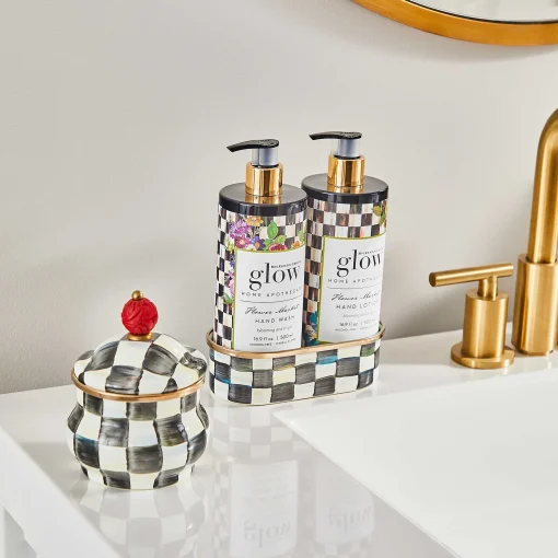 Flower Market Soap & Lotion Caddy Set