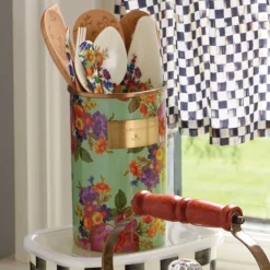 Flower Market Utensil Holder - Green