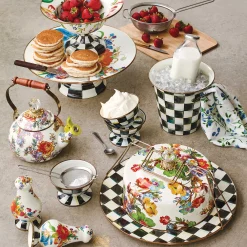 Flower Market Whistling Tea Kettle