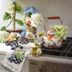 Flower Market Whistling Tea Kettle