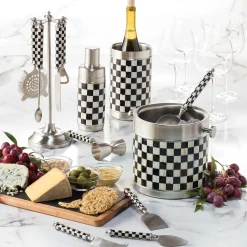 3260 Ice Bucket - Courtly Check