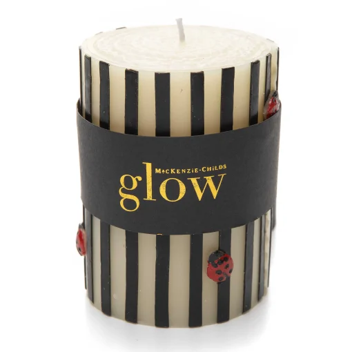 Ladybug Pillar Candle - 4"