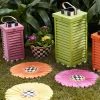 Large Shutter Lantern - Green