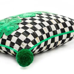 Lucky Clover Lumbar Pillow