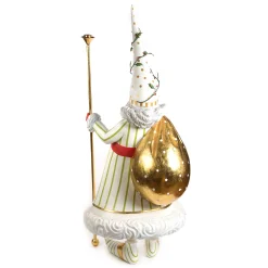 Patience Brewster Dash Away Candlelight Santa Display Figure