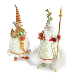 Patience Brewster Dash Away Candlelight Santa Figure