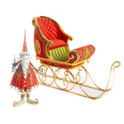 Patience Brewster Dash Away Dashing Santa Figure