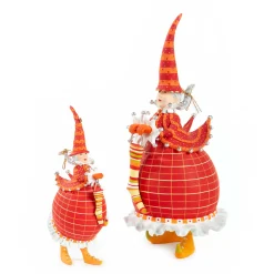Patience Brewster Dash Away Red Mrs. Santa Figure