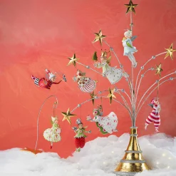 Patience Brewster Golden Star Ornament Stand