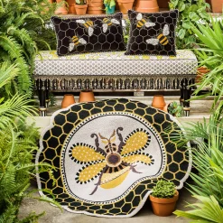 Queen Bee Rug - 4' Round