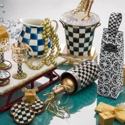 Royal Check Enamel Pitcher