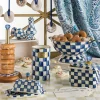 Royal Check Enamel Recipe Box