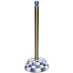 Royal Check Enamel Toilet Tissue Storage