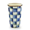 Royal Check Enamel Tumbler - 20 Ounce
