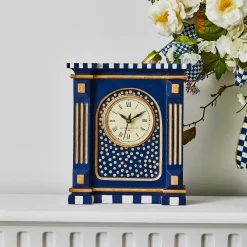 Royal Check Mantel Clock