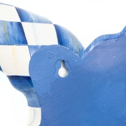 Royal Check Swallowtail Duo Wall Decor