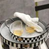 Spectator Galvanized Serving Trays - Set Of 2