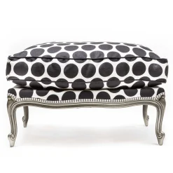 Spot On Ottoman - Black
