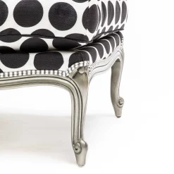 Spot On Ottoman - Black