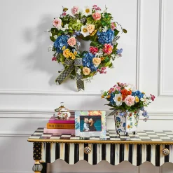 Spring Blooms Wreath
