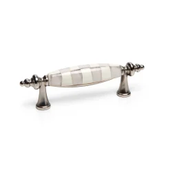 Sterling Check Drawer Pull - Nickel