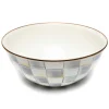 Sterling Check Enamel Everyday Bowl - Large