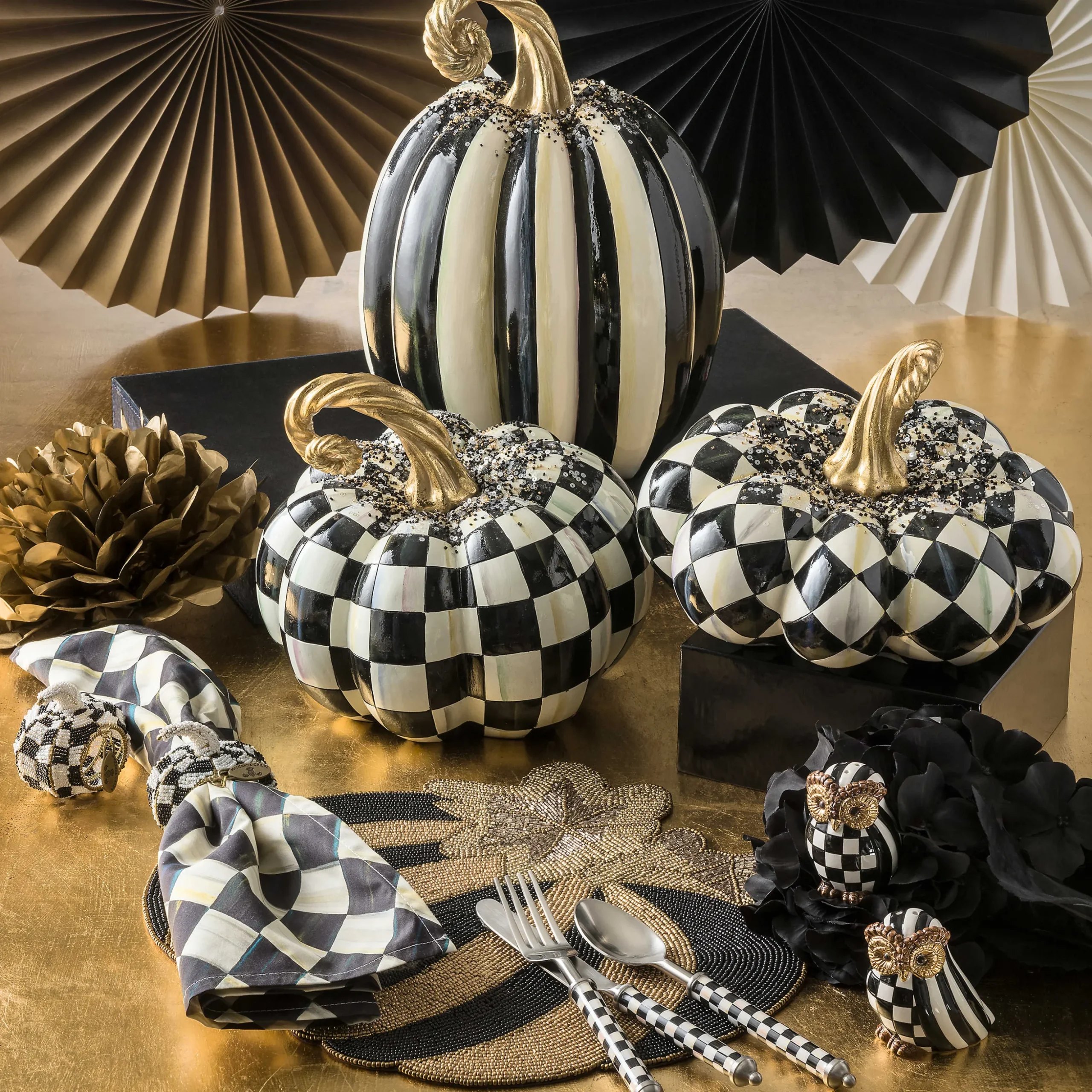 Supper Club 3-Piece Place Setting - Courtly Check