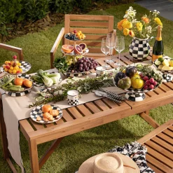 Supper Club 3-Piece Place Setting - Courtly Check