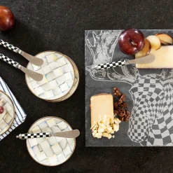 Supper Club Spreaders Set - Courtly Check