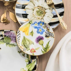 Thistle & Bee Bread & Butter Plate