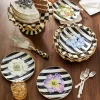 Thistle & Bee Salad Plate - Forget-Me-Not